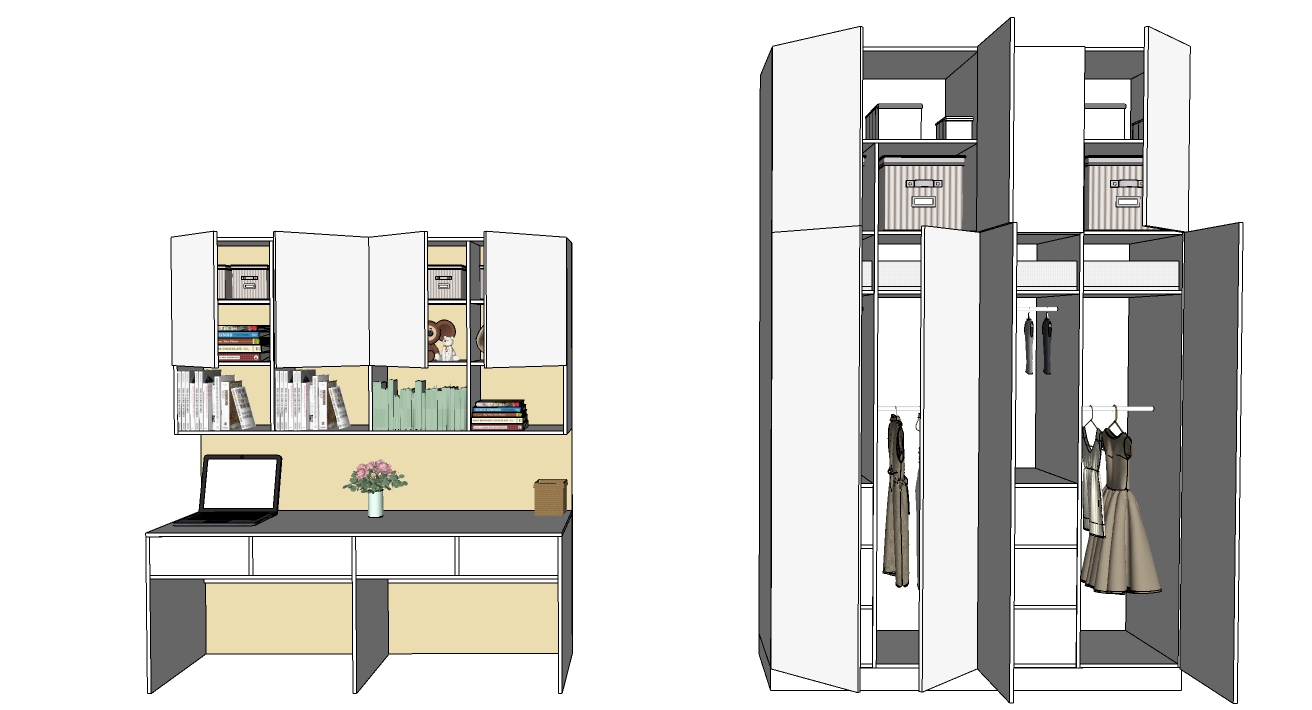 планирование мебели для детской комнаты