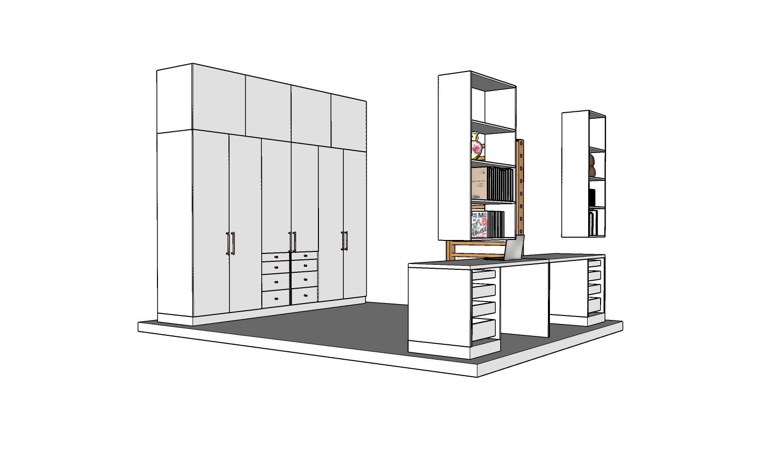 проект по планированию мебели на курсе академии время порядка
